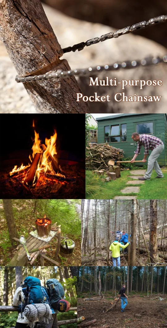 Tragbare Taschen-Kettensäge für Gartenarbeit WEM Support (www.WEM.support)