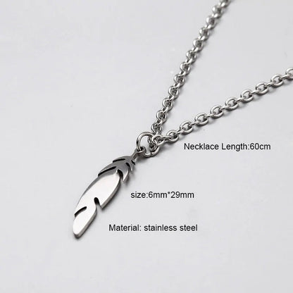 Chain Rectangular Pendant Necklace WEM Support (www.WEM.support)