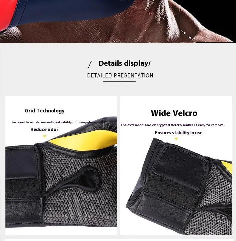 Breathable Boxing Gloves WEM Support (www.WEM.support)