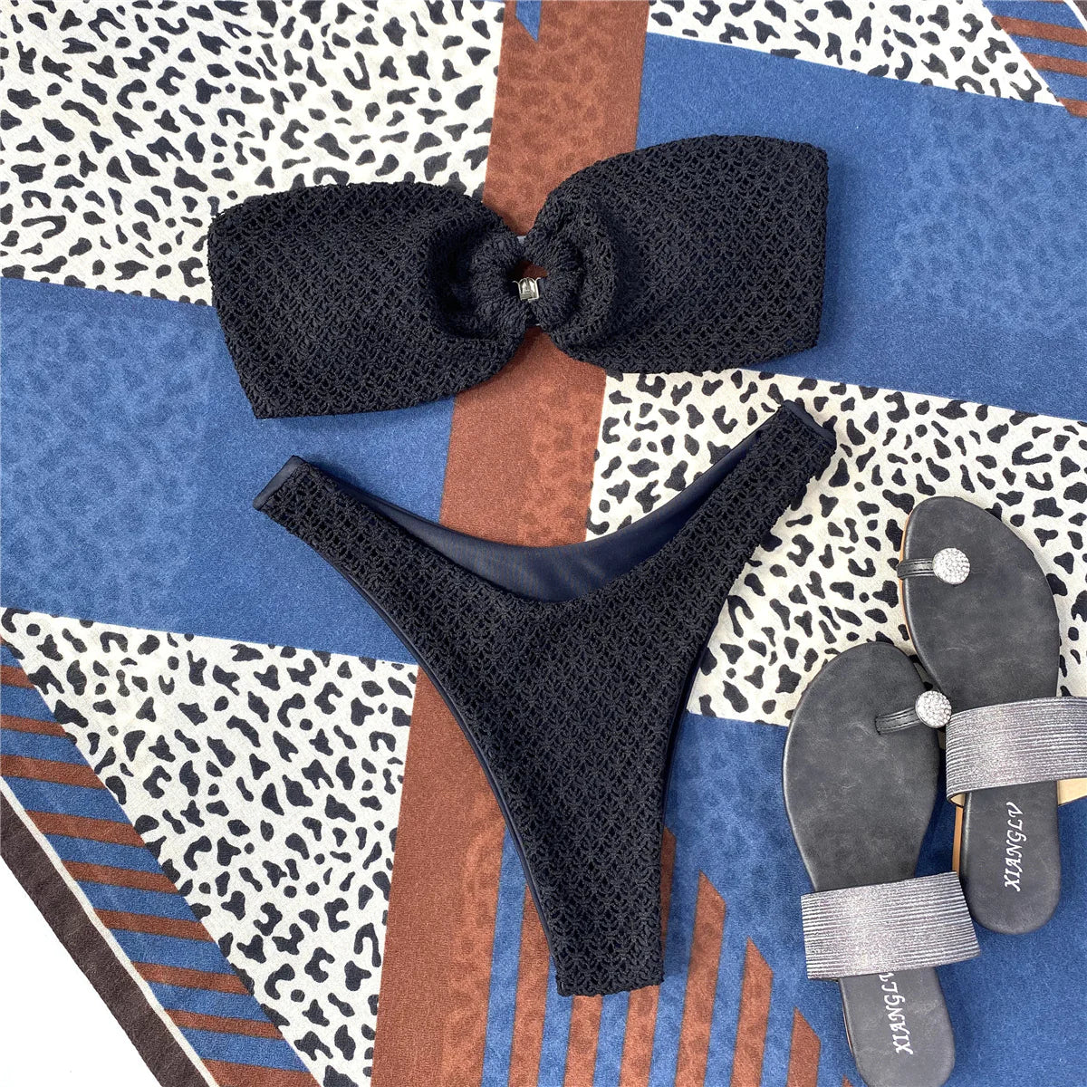 Ring Cutout Swimsuit HejK.com Marketplace LLC