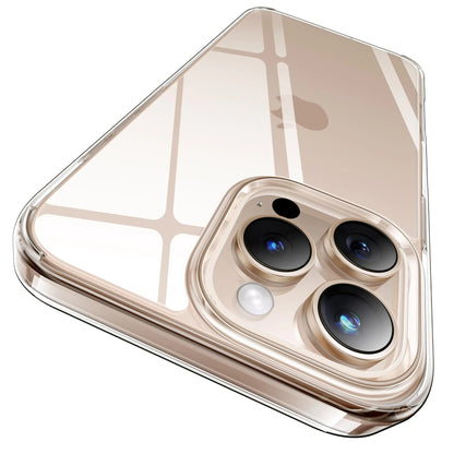 CASEKOO for iPhone 15 Case Crystal Clear, [Never Yellow Technology] [10FT Mil-Grade Protection] Transparent Slim Cover Women Men 15 Phone Case 6.1 Inch, Clear