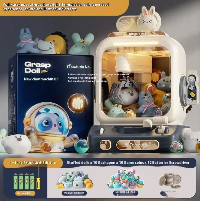 Children's Toy Clip Mini DIY Doll Machine WEM Support (www.WEM.support)