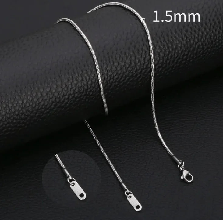 Serpent Curve Necklace WEM Support (www.WEM.support)