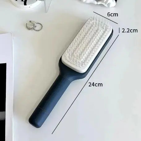 Self Cleaning Hair Brush WEM Support (www.WEM.support)