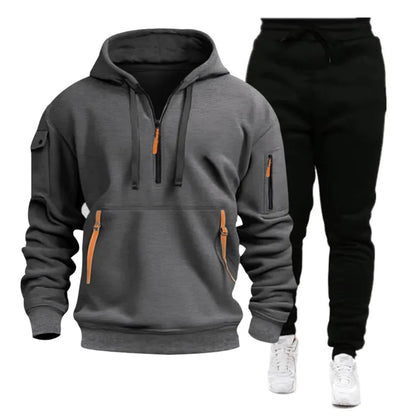 Men's Multi-Pocket Hoodie WEM Support (www.WEM.support)
