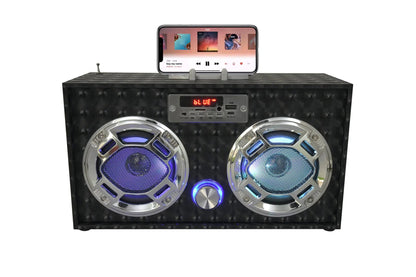 RetroSync Boombox - LED Bluetooth Speaker HejK.com Marketplace LLC