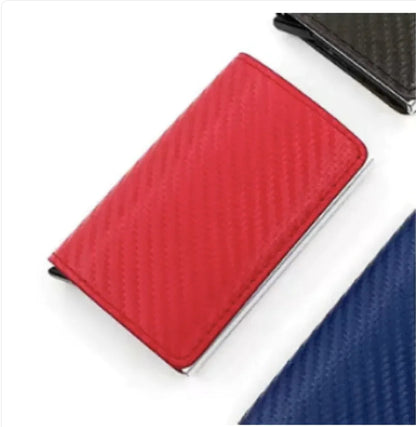 Auto-Flex Aluminum Alloy Card Holder Wallet WEM Support (www.WEM.support)