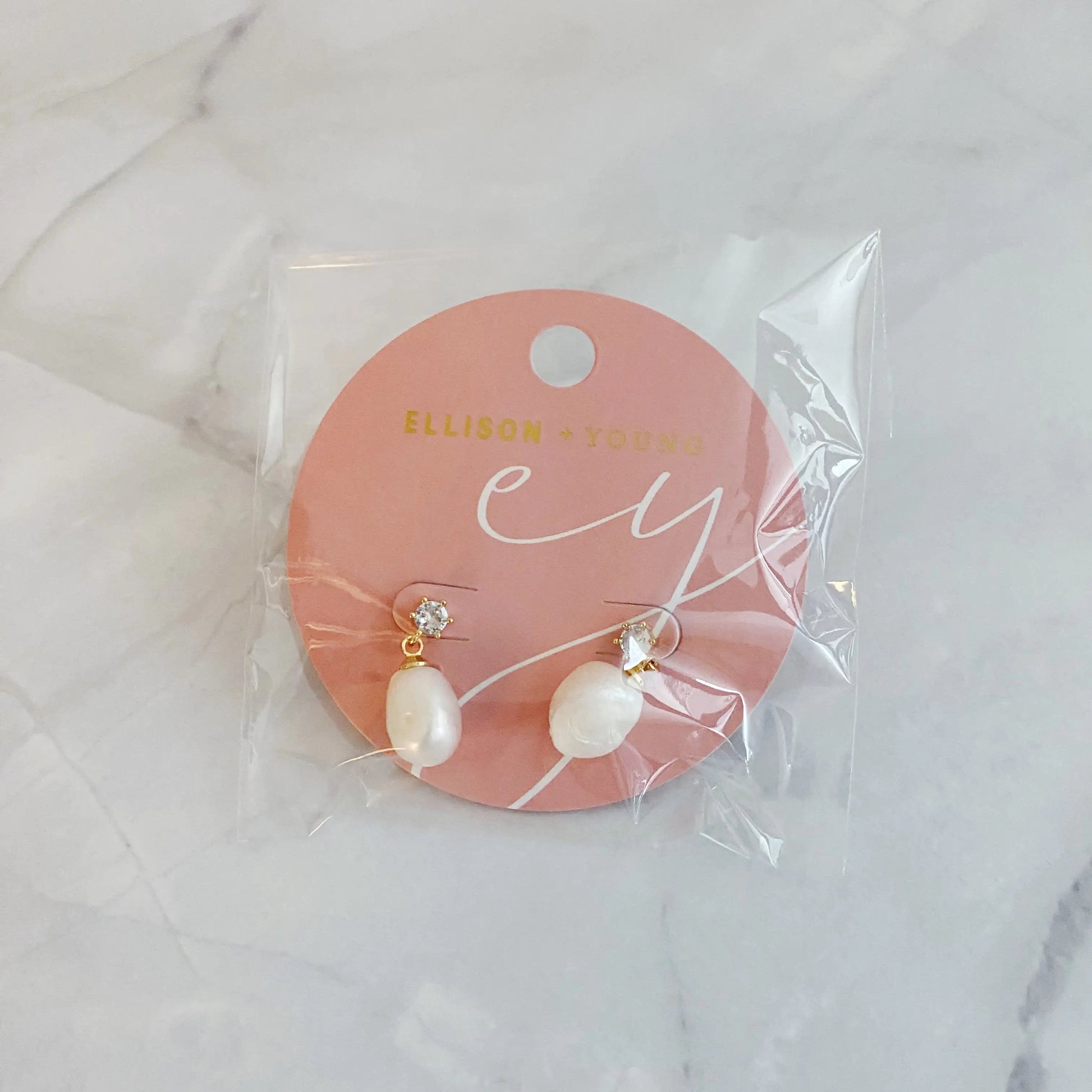 Classy Freshwater Pearl Dangle Earrings WEM Support (www.WEM.support)