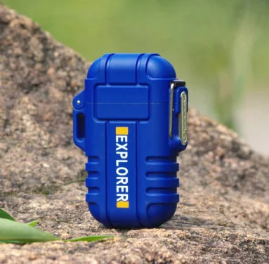 Schlankes wasserdichtes USB-Plasma-Feuerzeug WEM Support (www.WEM.support)