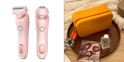 2 In 1 Hair Removal USB Rechargeable Trimmer WEM Support (www.WEM.support)