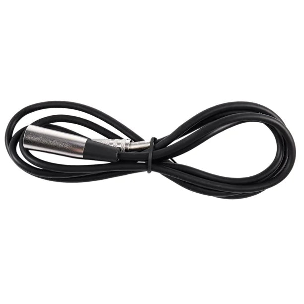 XLR 3-Pin Male To 1/4" Plug TS Microphone Mono Cable Unbalanced Shielded Audio WEM Support (www.WEM.support)