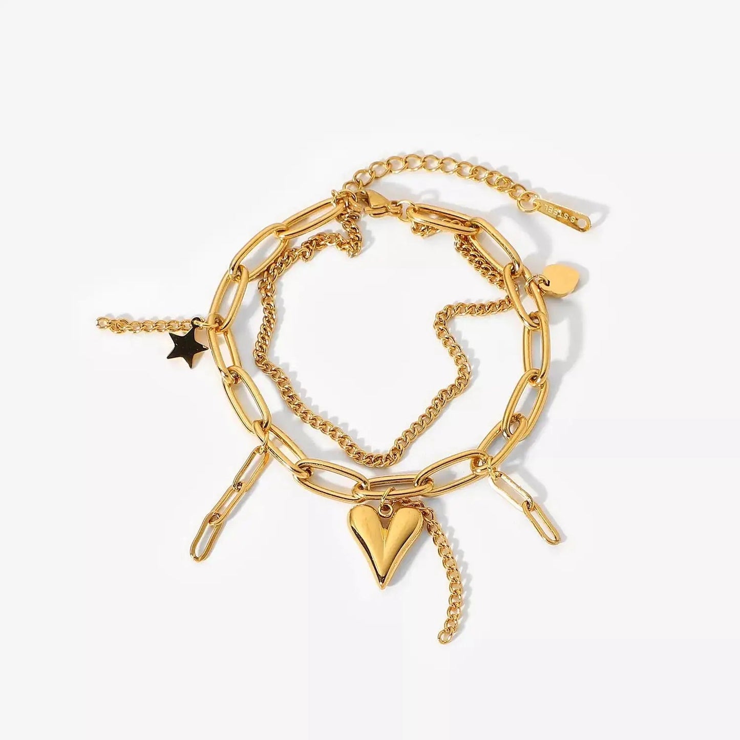 Doubled Fun Charm Bracelet WEM Support (www.WEM.support)