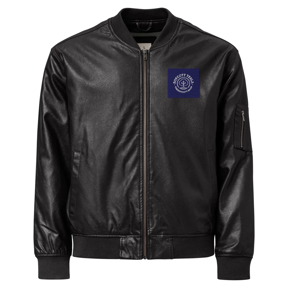 Bomber de PU Elegante | Threadfast 395J HejK.com Marketplace LLC
