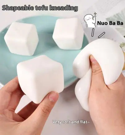 Squishy Tofu Stress Balls HejK.com