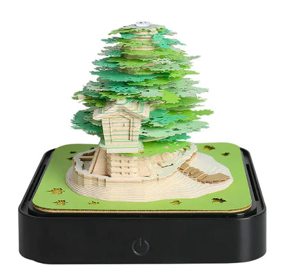 3D Earth Astronaut Calendar Memo Pad with LED Light WEM Support (www.WEM.support)