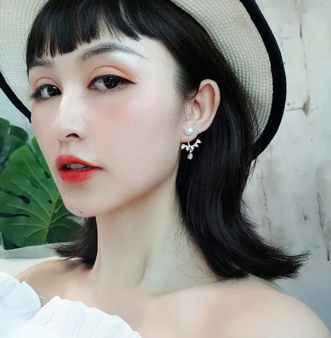 Stylish Frosted Hoop Earrings