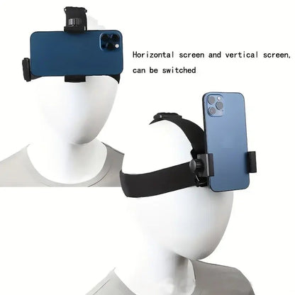 Adjustable Head Mounted Mobile Phone WEM Support (www.WEM.support)