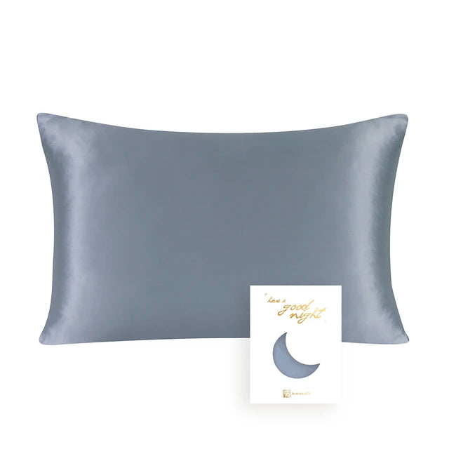 Silk Solid Color Satin Pillowcase WEM Support (www.WEM.support)