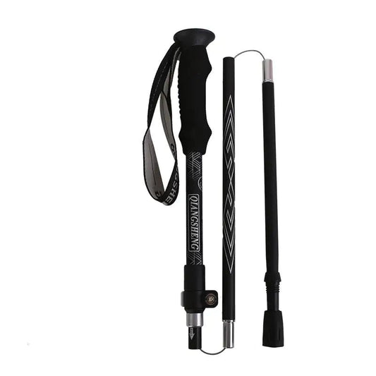 Outdoor Folding Five-section Straight Trekking Pole Trekking Pole WEM Support (www.WEM.support)
