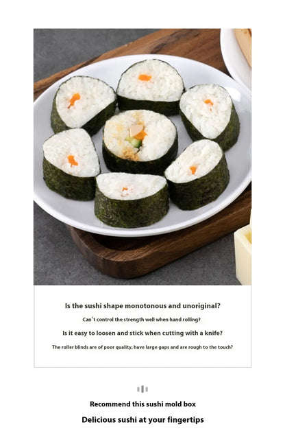 Molde para Arroz de Sushi e Nori