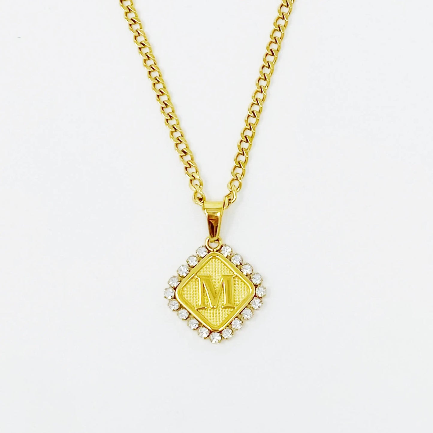 Aztec Delight Initial Necklace WEM Support (www.WEM.support)