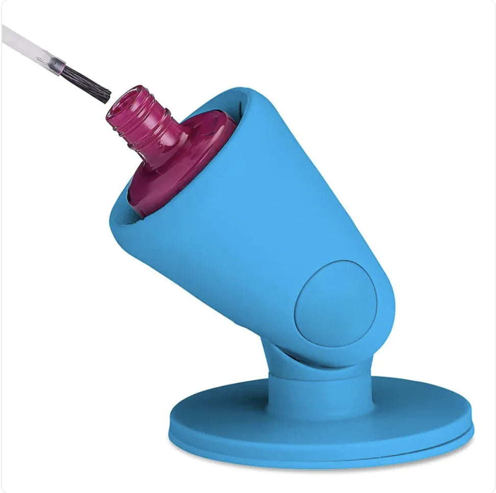 Silicone Nail Polish Holder Ring HejK.com