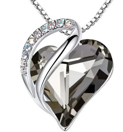 Sterling Silver Heart Charm WEM Support (www.WEM.support)