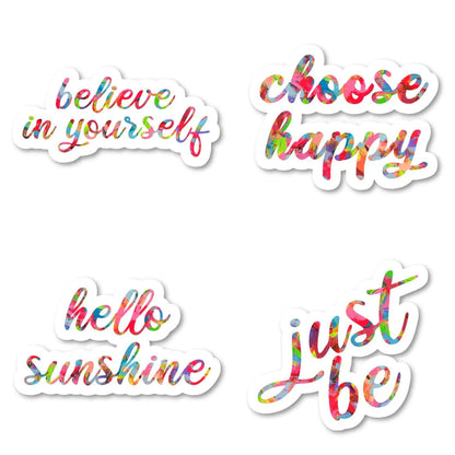 Sunshine Bliss Vinyl Sticker Set - 4 Pack HejK.com Marketplace LLC