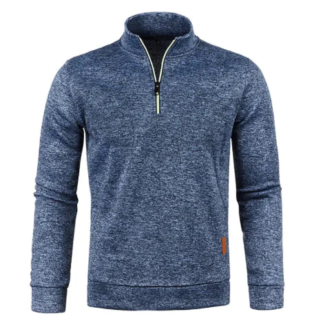 Autumn And Winter Men's Zippered Sweater WEM Support (www.WEM.support)
