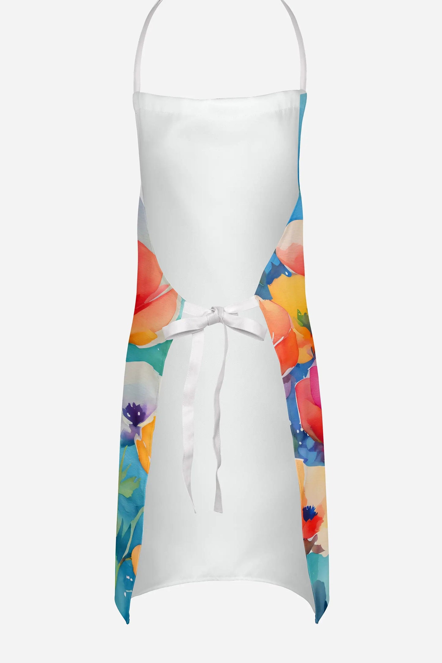 Anemones in Watercolor Apron WEM Support (www.WEM.support)