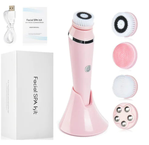 4 In 1 Facial Cleansing Brush WEM Support (www.WEM.support)