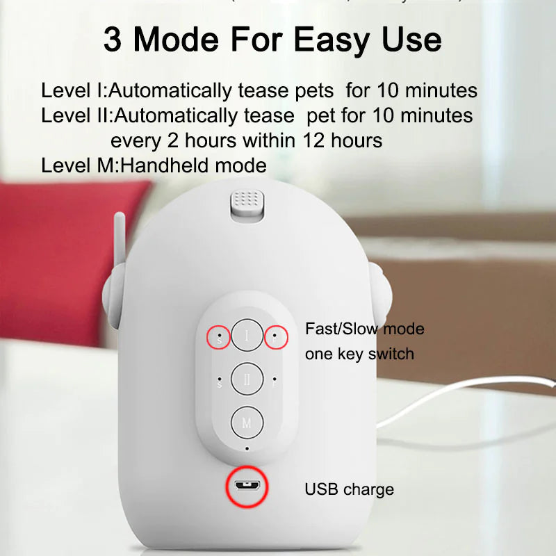 Brinquedo Automático a Laser para Gatos HejK.com