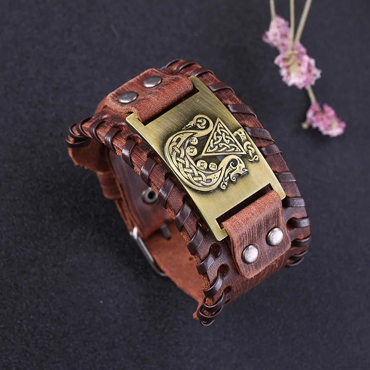 Odin Triangle Pirate Ship Bracelet WEM Support (www.WEM.support)