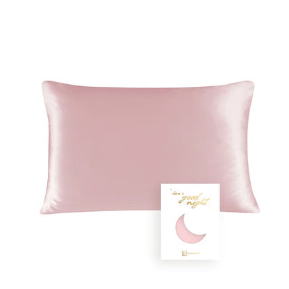 Silk Solid Color Satin Pillowcase WEM Support (www.WEM.support)