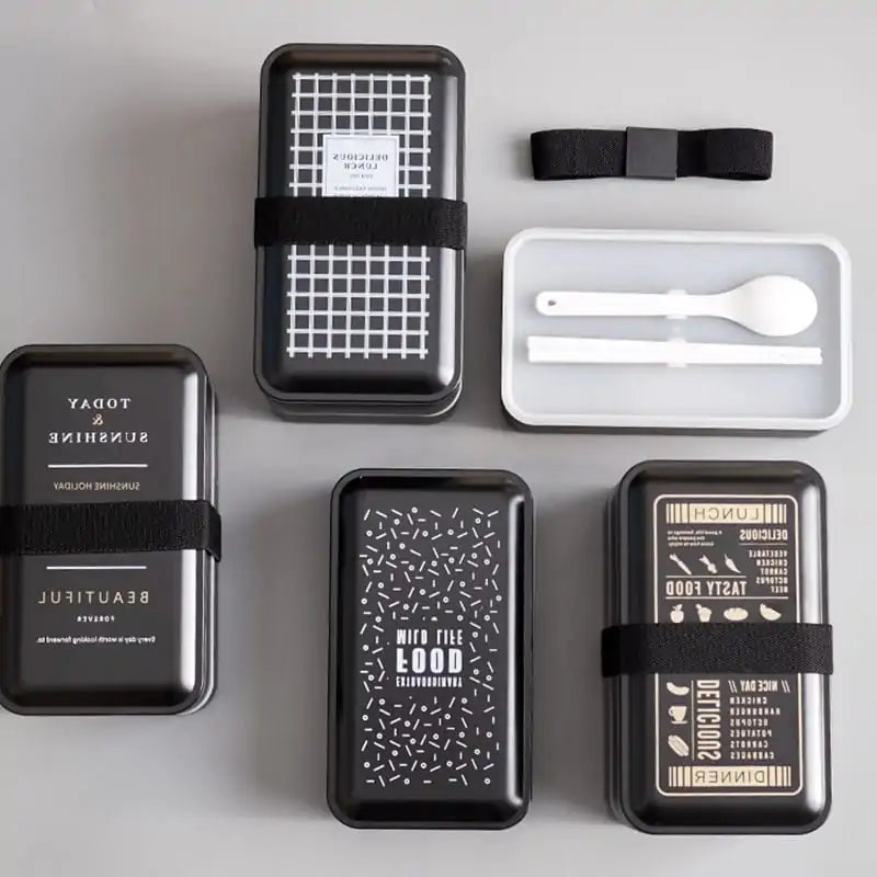 Mikrowellengeeignete tragbare Bento-Box WEM Support (www.WEM.support)