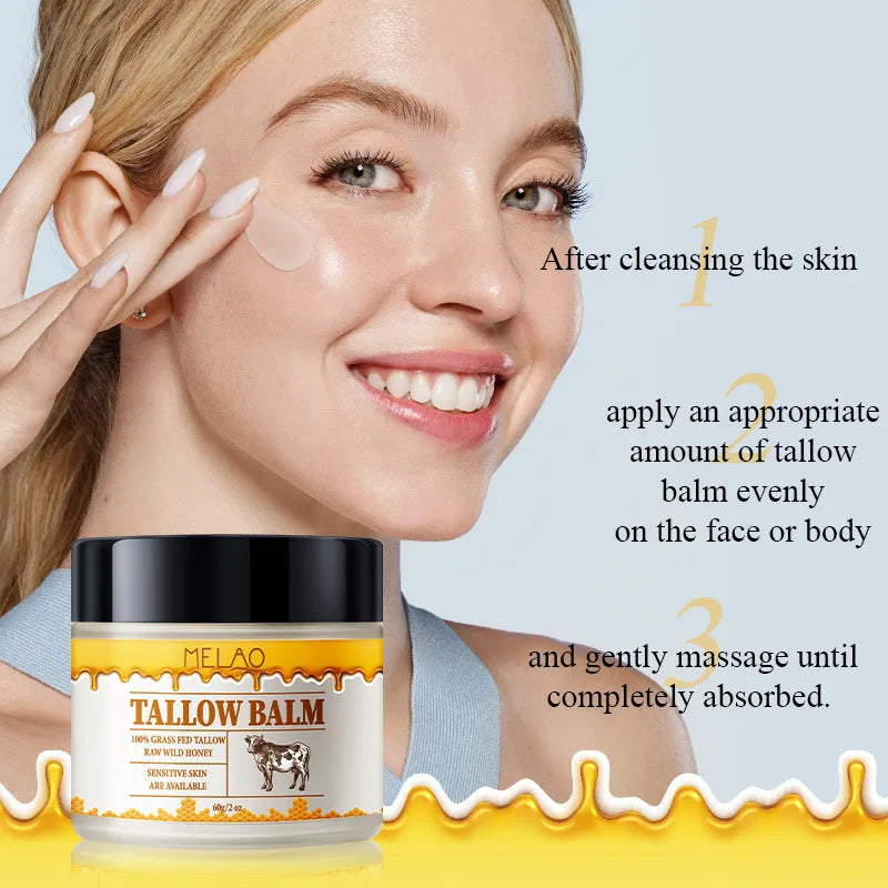 Tallow Skin Cream 60g Anti-wrinkle Moisturizing