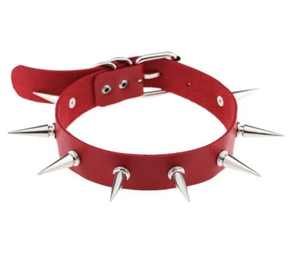 Spike Choker Necklace WEM Support (www.WEM.support)