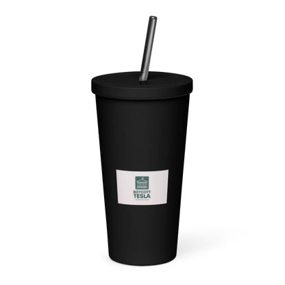 Thermal Cup with Straw HejK.com Marketplace LLC