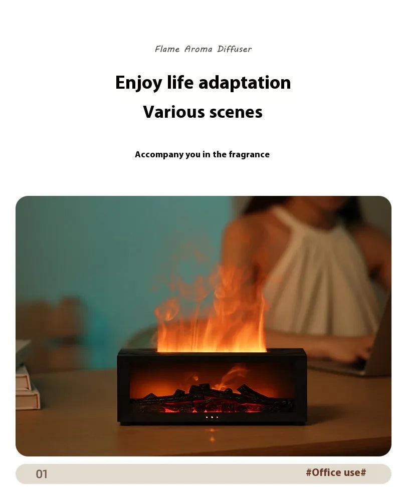 3D Fireplace Humidifier WEM Support (www.WEM.support)