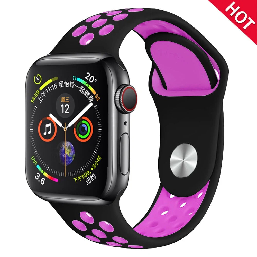 Soft Silicone Replacement Sports Strap WEM Support (www.WEM.support)