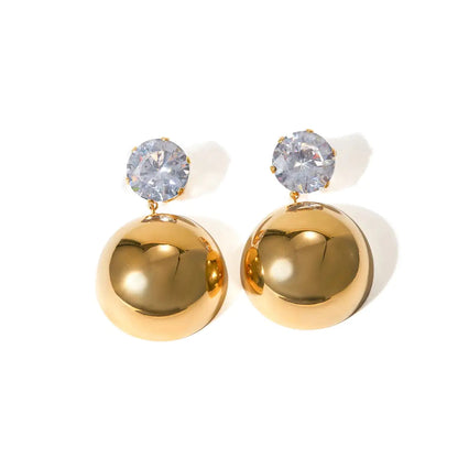 Day And Night Dangle Earrings WEM Support (www.WEM.support)