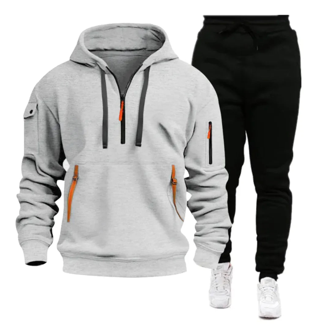 Men's Multi-Pocket Hoodie WEM Support (www.WEM.support)