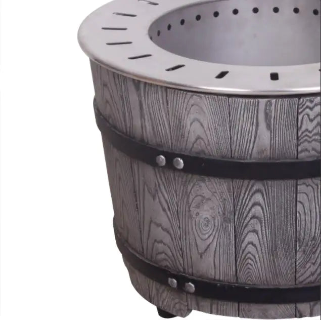 Smokeless Fire Pit Fueled By Wood Pelletsbrancheswood With A Woody Appearance WEM Support (www.WEM.support)