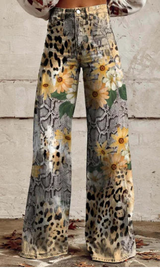 Aurelia Retro Flared Pants para Mujer HejK.com Marketplace LLC
