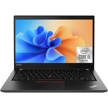 Lenovo ThinkPad T14 Business Laptop 14in Laptop T14 with Backlit Keyboard Quad Core 10th 16GB RAM 512GB SSD Fingerprint Windows 11pro(Renewed)