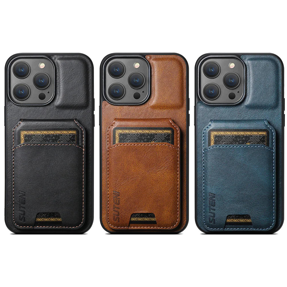 CardGuard Leather Phone Case WEM Support (www.WEM.support)
