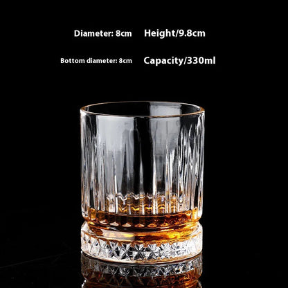 Crystal Whiskey Shot Glass Set WEM Support (www.WEM.support)
