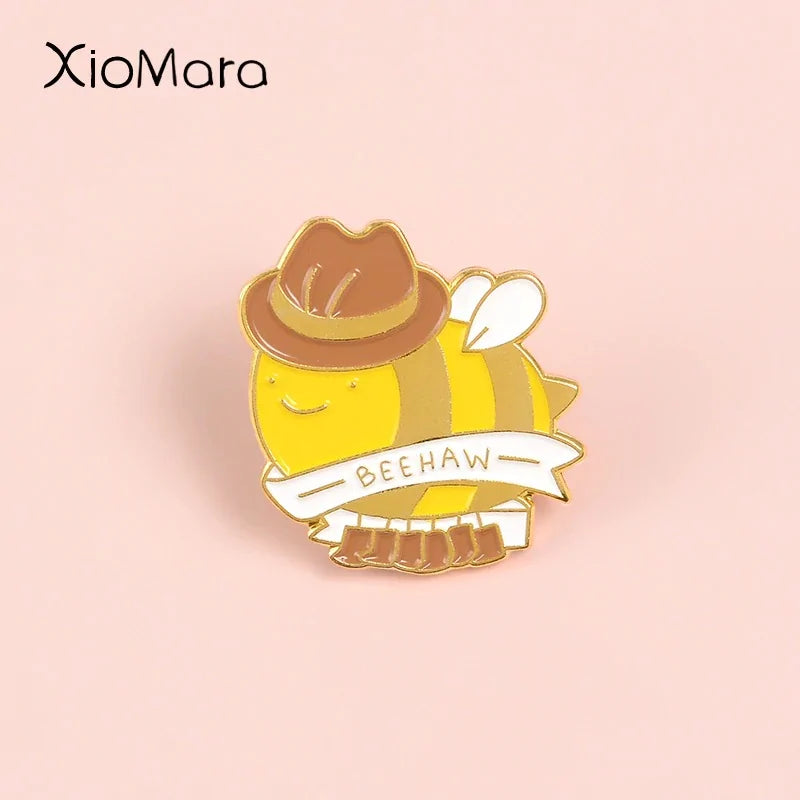 Bee Haw Brooch WEM Support (www.WEM.support)