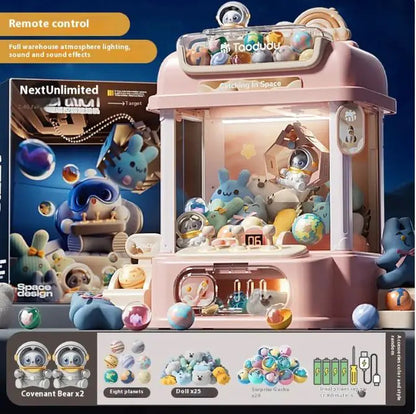 Children's Toy Clip Mini DIY Doll Machine WEM Support (www.WEM.support)