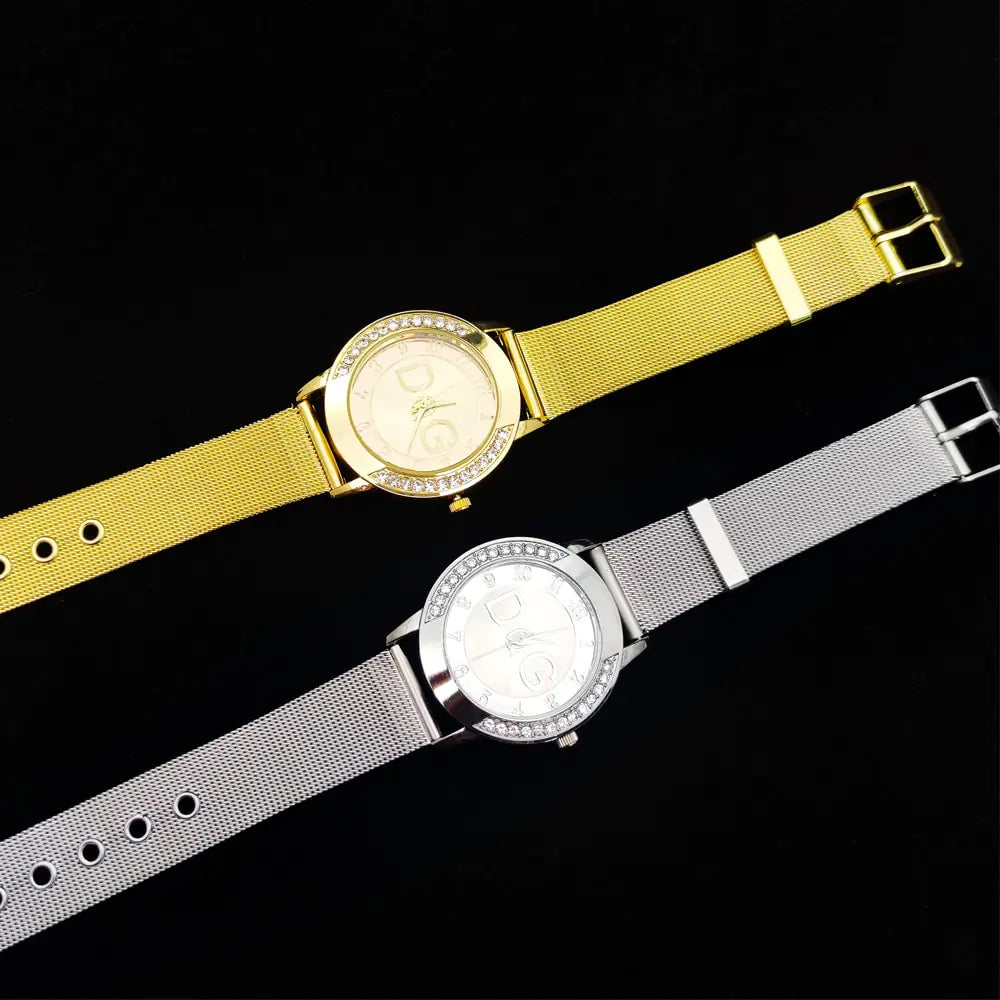 Casual Stainless Steel Ladies Watch WEM Support (www.WEM.support)